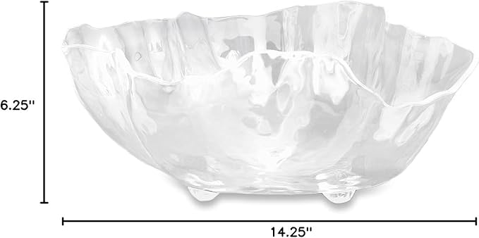 Beatriz Ball VIDA Acrylic Large Deep Bowl (Clear)