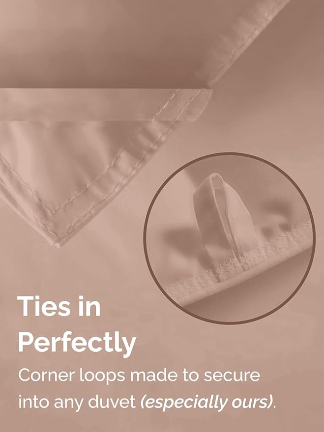 Full Size Mauve Alternative Down Comforter - Warm Lightweight Luxury, Breathable Hotel Quality Bedding Set - All Season Fluffy Cozy Oversized Comforter - Cooling Microfiber Duvet Insert