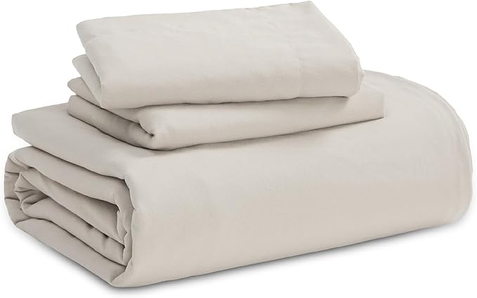 Bedsure California King Duvet Cover Only - Prewashed Cotton-Like Extra Soft All Season Bedding, Includes 1 Cal King Duvet Cover 104x98 Inches with Zipper Closure, Linen, Comforter Not Included