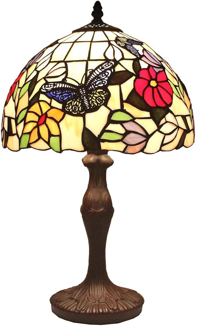 Bieye B11407 Antique Metal Table Lamp Base (Brown, 6" Wx19.5 H)
