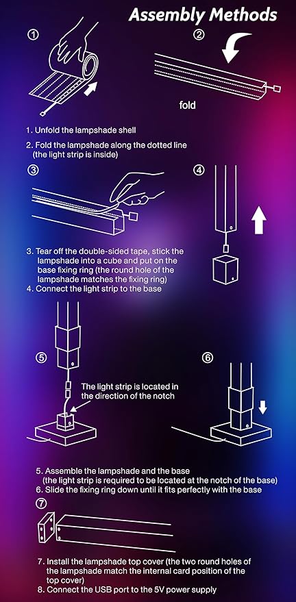 ICRGB Corner Floor Lamp, DIY Floor Lamp with Music Sync and 16 Million Colors, Color Changing Standing Floor LED Lights for Bedroom Living Room Decor, Ambient Mood Lighting Gaming Accessories