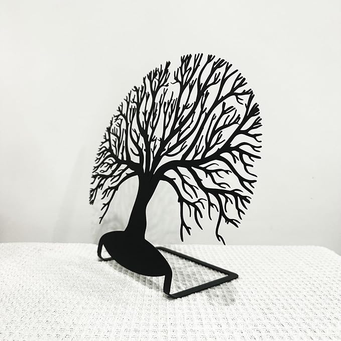 Metal Tree of Life Table Top Decor, Metal Trees Tabletop Decor, Decorative Branches for Table Setting, Nature Artwork, Side Table Decorations for Living Room