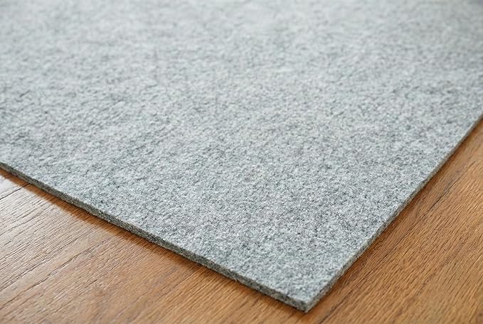 Rugs.com - 3' x 5' Everyday Performance Rug Pad 1/4" Thick Felt & Non-Slip Backing Perfect for Any Flooring Surface