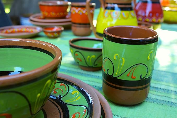 Cactus Canyon Ceramics Spanish Terracotta Deep Serving Dish