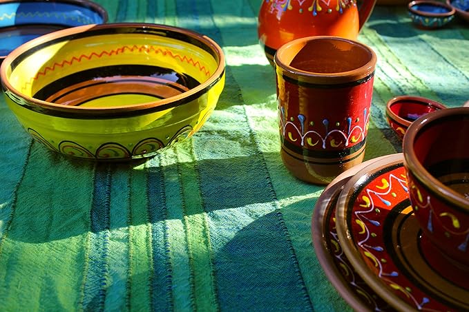 Cactus Canyon Ceramics Spanish Terracotta Deep Serving Dish