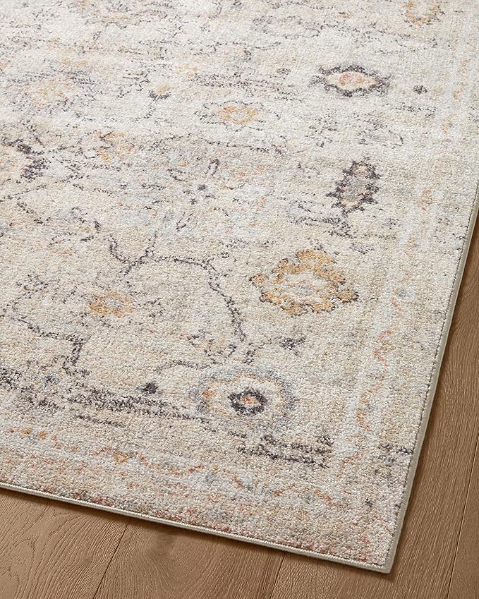Loloi Monroe Collection MON-04 Natural/Multi 2'-6" x 10'-0" Runner Rug