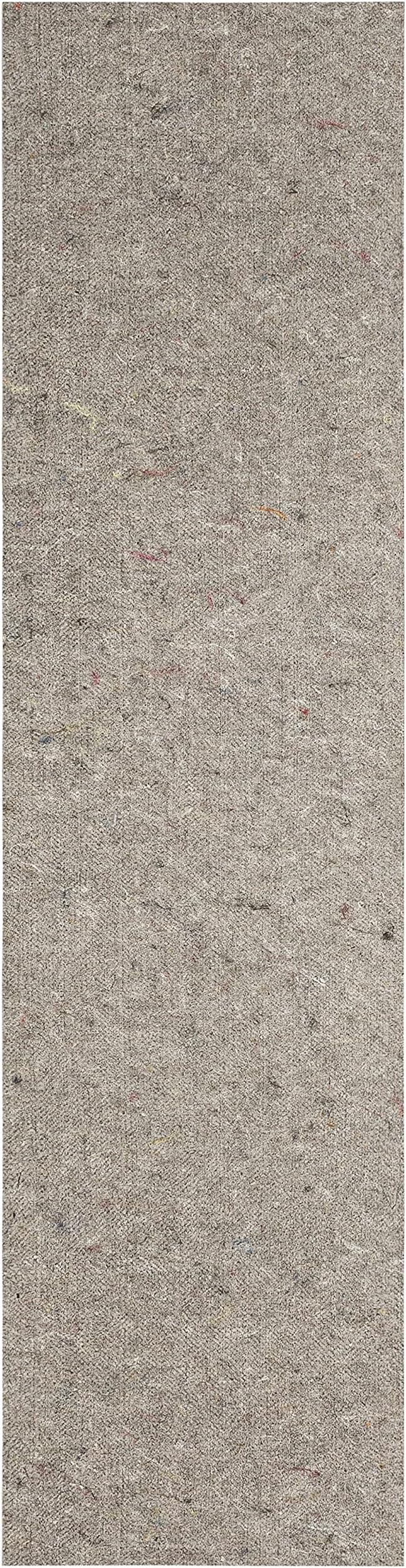 Mohawk Home Waterproof 2' x 4' Pet Friendly Non Slip Grip Rug Pad Spill Proof Reversible Felt Cushion + Rubber Gripper – Safe for All Floors