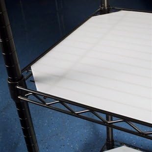 Shelving Inc. 18"d x 18"w Translucent Wire Shelf Liners, 4 Count