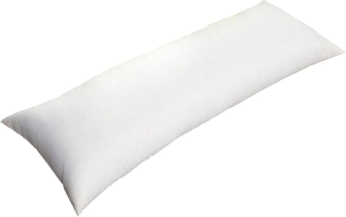 MoonRest® 14x40 Inch Synthetic Down Alternative Rectangle Pillow Insert Form Stuffer for Sofa Shams, Decorative Throw Pillow, Cushion and Bed Pillow Stuffing - Hypoallergenic 14” X 40”