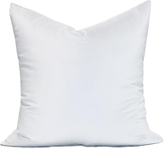 MoonRest® 25x25 Inch Synthetic Down Alternative Square Pillow Insert Form Stuffer for Sofa Shams, Decorative Throw Pillow, Cushion and Bed Pillow Stuffing - Hypoallergenic 25“X 25 “