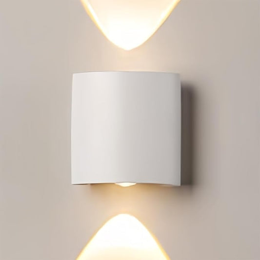 Modern LED Wall Sconces, Warm White Wall Mount Lights Hardwired Indoor Wall Decor Lighting for Bedroom Doorway Hallway Living Room