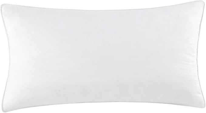 ANT-HOME 14"x24" Pillow Inserts Soft Feather Pillow Set of 1 Indoor Decorative Sofa Down Pillows Bed Pillows Couch Pillow