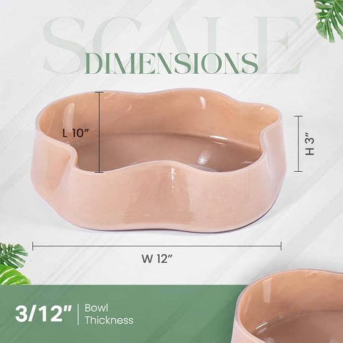 Modern Glass Decorative Bowl for Kitchen & Home Decor – Handmade Unique Design Key Bowl for Entryway Table, Living Room, Premium Candy Bowl, Fruit Bowl for Kitchen Counter