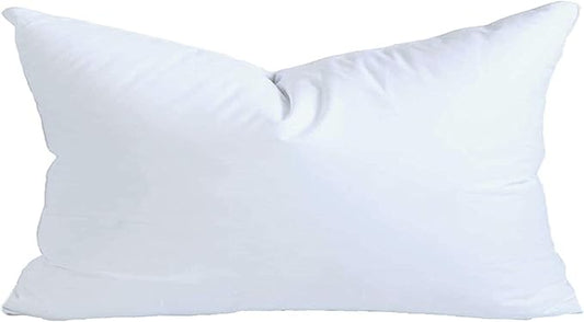 MoonRest® 15x24 Inch Synthetic Down Alternative Rectangle Pillow Insert Form Stuffer for Sofa Shams, Decorative Throw Pillow, Cushion and Bed Pillow Stuffing - Hypoallergenic 15“X 24”