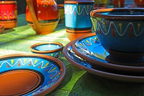 Cactus Canyon Ceramics Spanish Terracotta Deep Serving Dish
