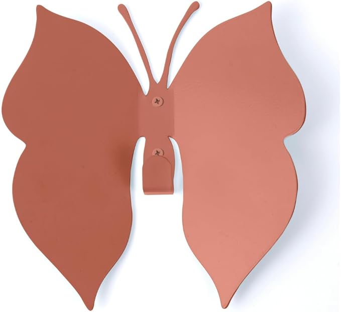 Butterfly 3D Wall Hooks for Bedroom. Wall-Mounted Butterfly Design, add a Playful Touch While stylishly Holding Coats, Backpacks, Purses, Jewelry, and Towels