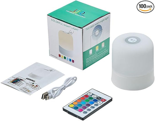 3 Colours Egg Light for Nursery,Rechargeable. Night Light for Kids. Compact Indoor Light for Baby Nursery, Bedroom & Late-Night Bathroom Trips