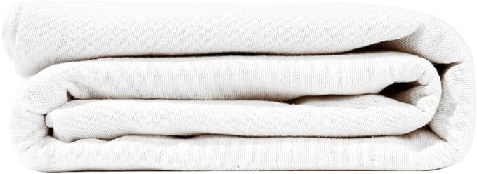 Avalon Bedding Hospital Blankets Twin Size 100% Cotton Thermal Blanket Hospital Style Blanket - Lightweight Hospital Blanket - Hospital Blankets - General Hospital Blanket Twin 90x70 Inches (White)