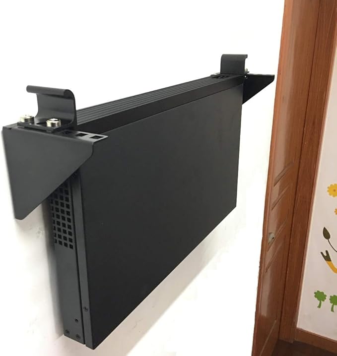 Jingchengmei 3U 19 Inch Wall Mount Vertical Rack Bracket -Wall Mount Patch Panel Bracket for Network & Data Equipment (3U90)