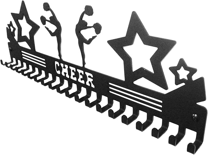 Gymnastics, Dance, Cheer Medal Hanger Display, Medal Holder Ribbon Display & Award Medal Rack, Great Dance Gifts for Kids