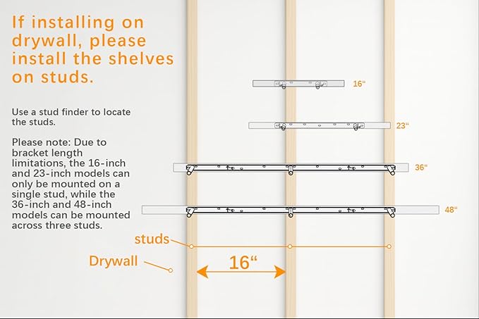 BAYKA Floating Shelves Grey, 22.5 inches Rustic Wood Wall Mounted Shelves for Bathroom, Bedroom, Living Room, Kitchen, Hanging Shelf for Books/Storage/Decor (Gray,Set of 2)