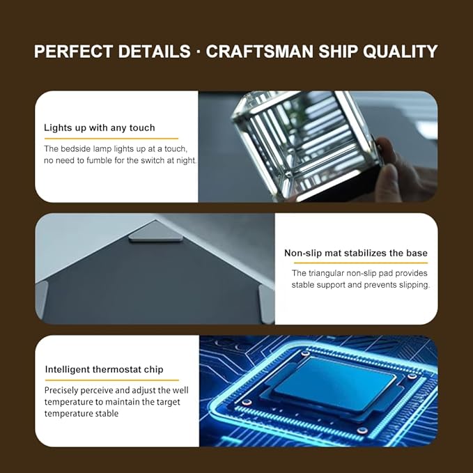 Infinity Cube Light, Infinity Mirror Cube 4D Acrylic Led Abyss Effect Touch Dimmable Rechargeable Mood Night Light for Gaming Desk Futuristic Decor (White)