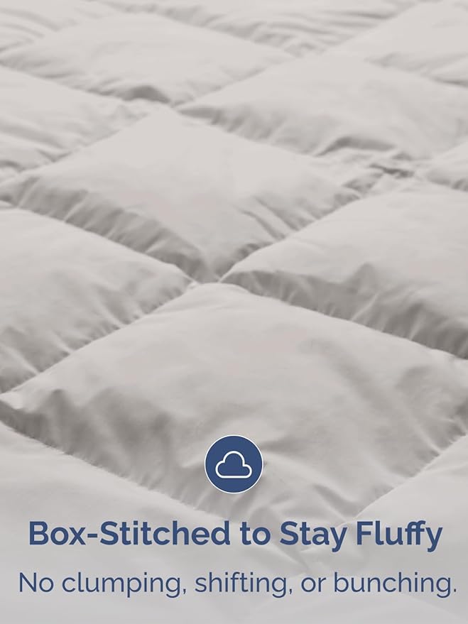 King Size, Black & Light Grey Reversible Alternative Down Comforter - Warm Lightweight Breathable Hotel Quality Bedding Set - All Season Fluffy Cozy Oversized Cooling Microfiber Duvet Insert Comforter