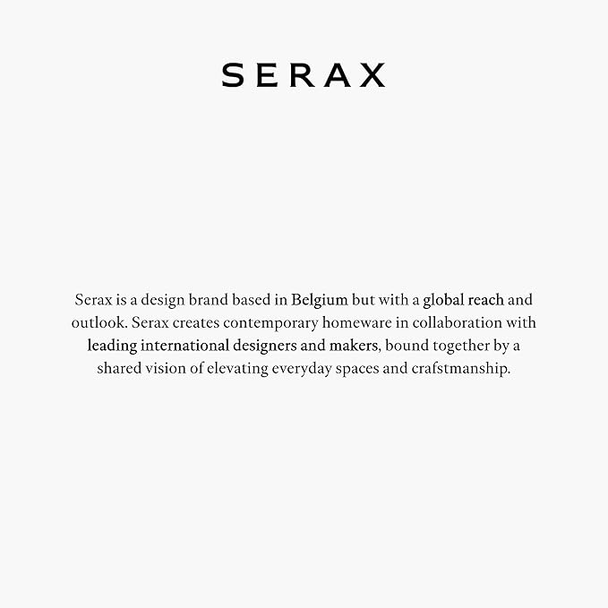 Serax Glass Water Pitcher | Fish & Fish glassware by Paola Navone | Wine Carafe Decanter 28.74 fl oz | Clear Bottle Container for hot and cold Drinks | Beverage Dispenser for Fridge | Suitable as Vase