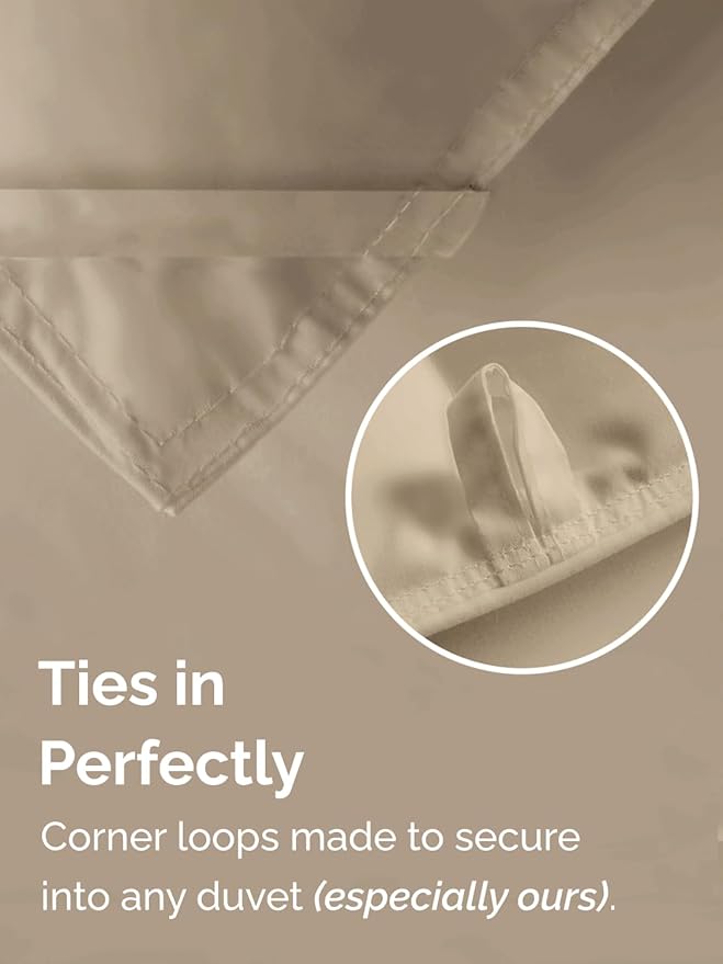 CGK Unlimited Twin Size, Cream Alternative Down Comforter - Warm and Lightweight - Luxury and Breathable Hotel Quality - All Season Fluffy and Cozy Oversized Cooling Microfiber Duvet Comforter