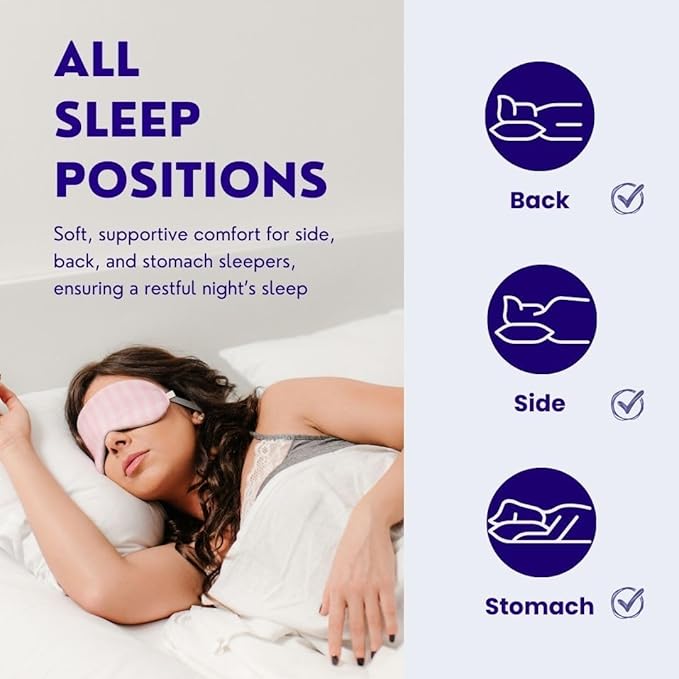 Continental Bedding Affinity Down Alternative Pillow, Medium Firm, 300TC 100% Cotton Shell, for Side, Back, and Stomach Sleepers