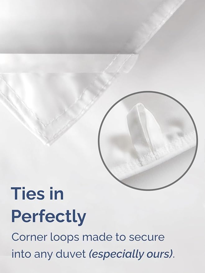 Cal King Size, White Alternative Down Comforter - Warm, Lightweight, Luxury and Breathable Hotel Quality Bedding Set - All Season Fluffy and Cozy Oversized Cooling Microfiber Duvet Insert Comforter