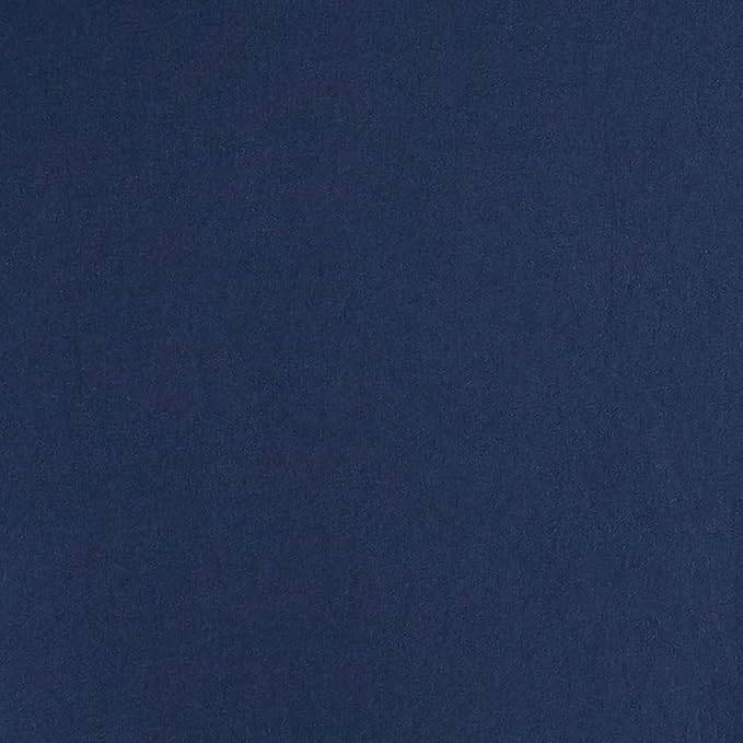 Amazon Basics Lightweight Pleated Bed Skirt, Twin, Navy Blue, Solid