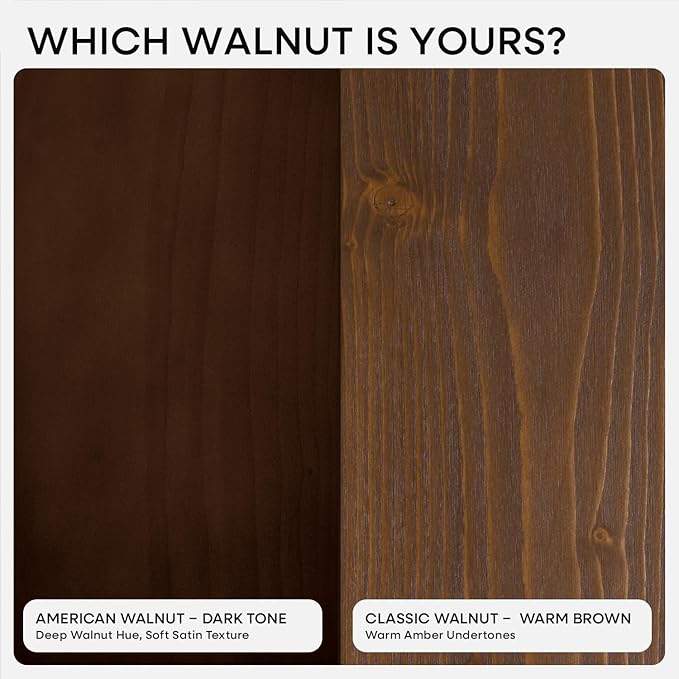 Homeforia Walnut Floating Bathroom Shelves, High End Solid Real Wood 16 inch Small Floating Shelf for Wall Mounted, Dark Brown 16inch Floating Shelves, Heavy Duty Bracket, 16 X 6.5 X 1.75 in, Set of 2