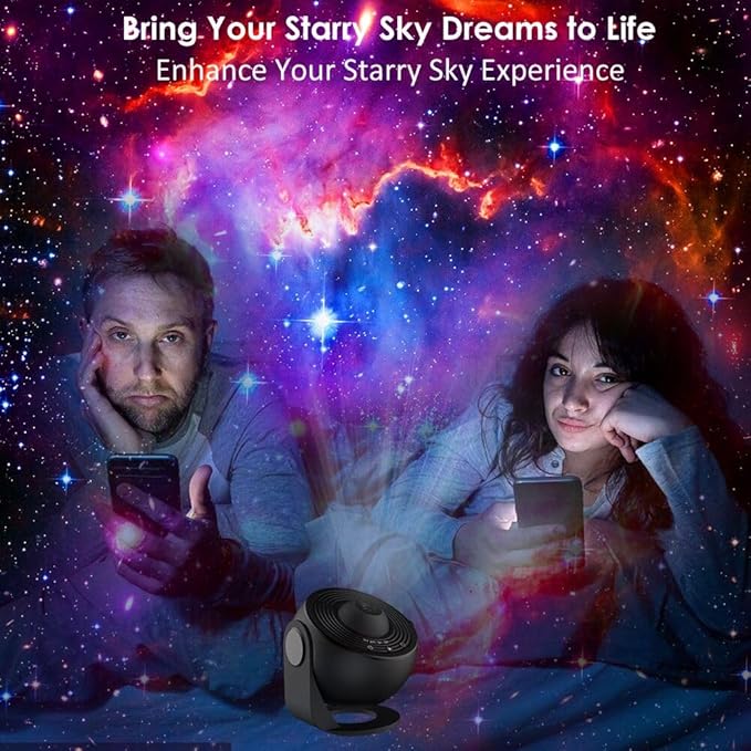 Planetarium Projector for Bedroom, Star Galaxy Light Projector with Nebula Milky Way, LED Space Galaxy Night Light for Ceiling with Timer for Adults Kids Teens, Home Theater