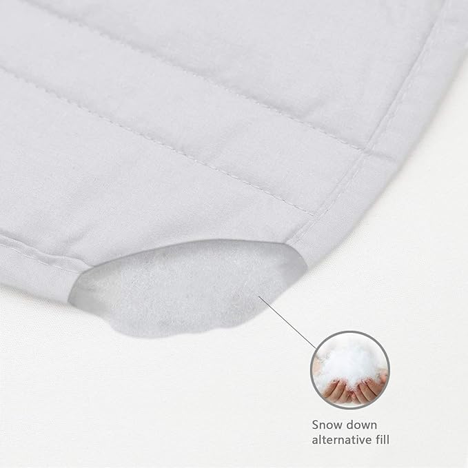 Marquess Tailored Bed Skirt Blended Quilted-Hang Down Feeling Enhancement Wrap Around Thick Bed Skirt,Dust-Proof, Wrinkle Fade Resistant Dust Ruffle with Classic 14’’Drop for Bedroom（King White）