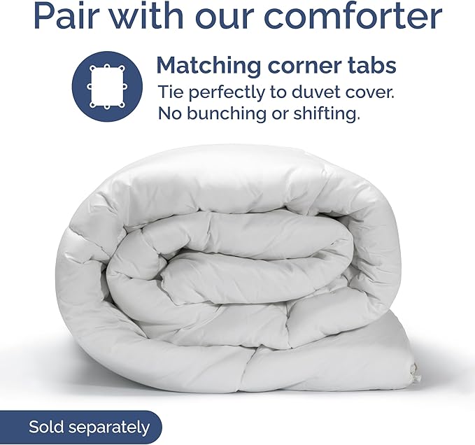 Duvet Cover King Size Set - Extra Soft King Size Duvet Cover 104 x 90 with 2 Pillow Shams - Hotel Luxury, Easy Care and Fade Free with Zipper Closures & Ties - Comfy, Breathable Bedding Set (Wheat)