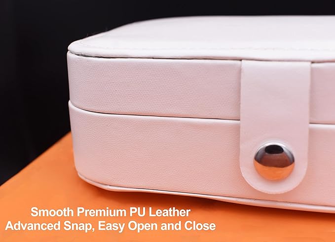 FYSIA Mrs Travel Jewelry Box Gift-Plush Velvet Trinkets Storage Organizer Case-Miss to Mrs Gift-Wedding Present for Bride-Bridal Shower Presents for Bride-Bachelorette Party Keepsake-Rose Golden