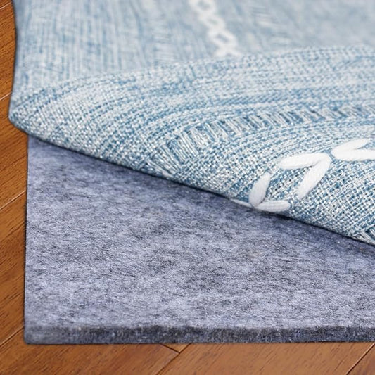 Extra Large Area Rug Cushioned Pad, 8x10 Ft Thick Felt Pad for Hardwood Floors, Keeps Rug in Place Soft