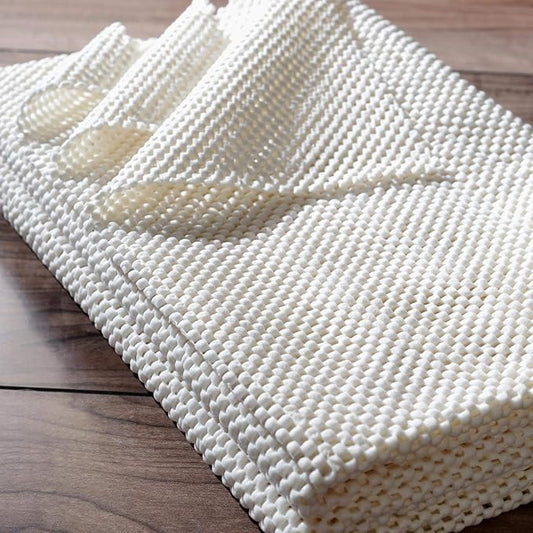 nuLOOM 2' x 12' Non-Slip Gripper Rug Pad, Cushioned for Comfort & Floor Protection, Skid Resistant Pads for Hard Floors Under Carpet Mat Cushion, Customizable Protection