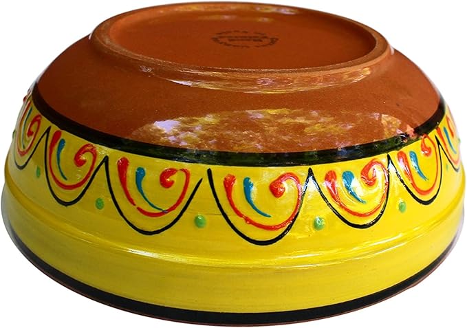 Cactus Canyon Ceramics Spanish Terracotta Deep Serving Dish