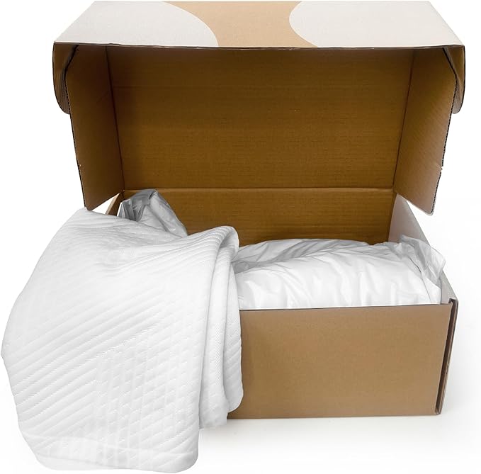 WELLCO Firm Pillow Standard Size 26 x 18 inch, Bed Pillow with Adjustable Insert and 1 Cooling Pillowcase, Not Only Provides Stronger Support But Aslo Comfortable