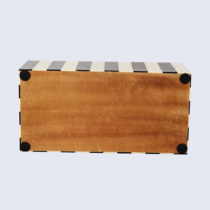 Handicrafts Home Decorative Organizer Box 10x5 – Large Keepsake Box with Lid, Modern Decorative Storage Box, Bohemian Coffee Table Décor, Jewelry & Memory Box, Decorative Accent Box for Home Décor
