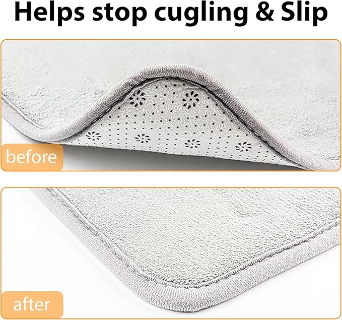 VIOXUANFG Rug Gripper for Hardwood Floors- Under Rug Anti-Slip Rug Grips Non Slip Rug Pads, Black Double-Sided Rug Tape Wood Floor and Tile No Damage to Hold Rug Down - 12 Pcs