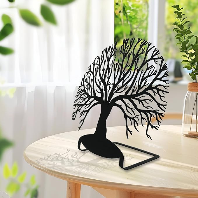 Metal Tree of Life Table Top Decor, Metal Trees Tabletop Decor, Decorative Branches for Table Setting, Nature Artwork, Side Table Decorations for Living Room
