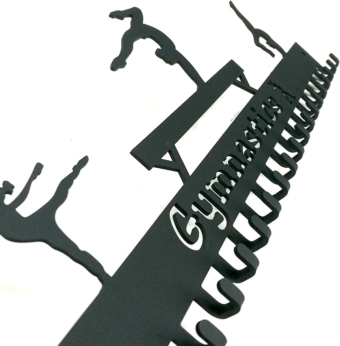 Gymnastics, Dance, Cheer Medal Hanger Display, Medal Holder Ribbon Display & Award Medal Rack, Great Dance Gifts for Kids