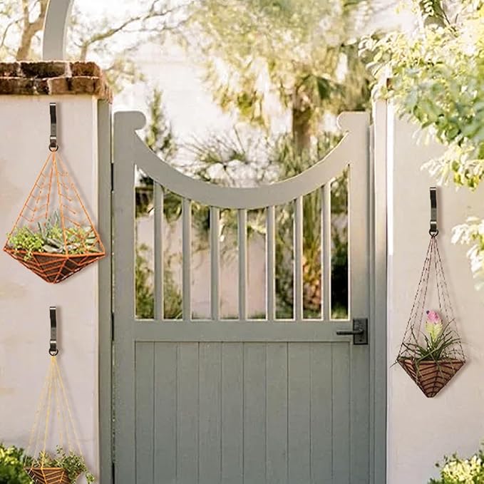 Coat Hooks Wall Mount for Hanging, Heavy Duty Backpack Hooks for Wall, Hold up to 30 lbs, Large Hanger Hooks for Towels, Purses, Clothes, Mudroom, Bathroom, Door, Black, 4 Pack