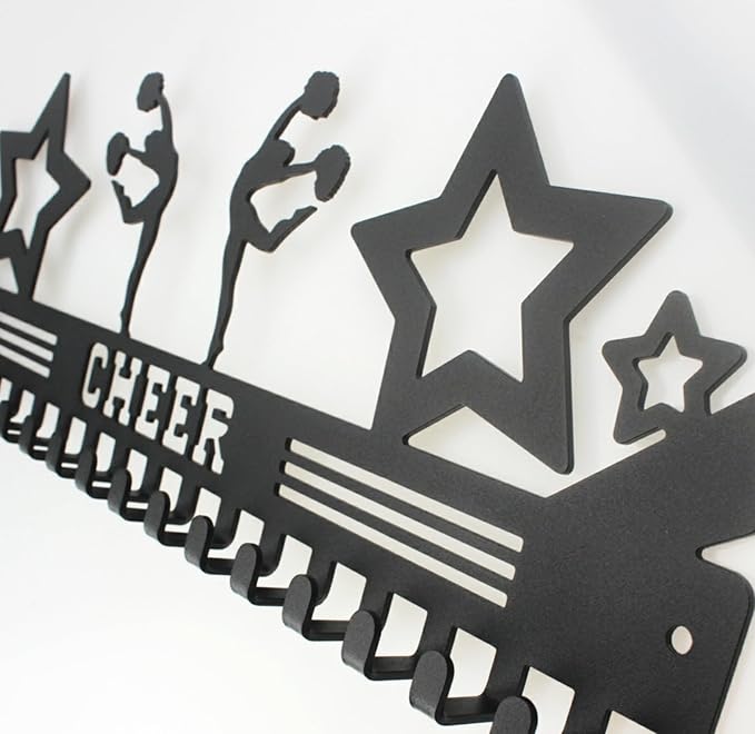 Gymnastics, Dance, Cheer Medal Hanger Display, Medal Holder Ribbon Display & Award Medal Rack, Great Dance Gifts for Kids