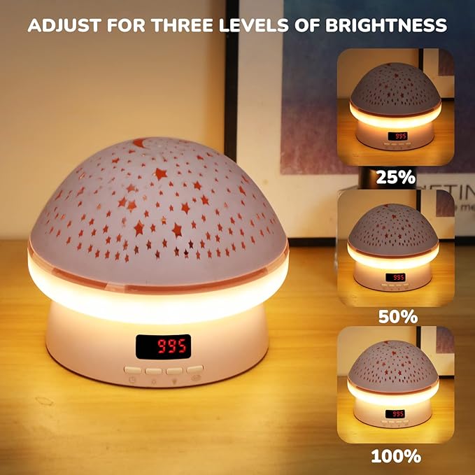 MINGKIDS Valentines Gifts for Kids Toys for 3-8 Year Old Girls Boys,Star Night Light Projector with Hard Projection Cover, Timer&Rotation,2-9 Year Olds Kids Chritsmas Birthday Gifts