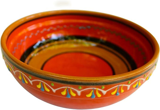 Cactus Canyon Ceramics Spanish Terracotta Deep Serving Dish