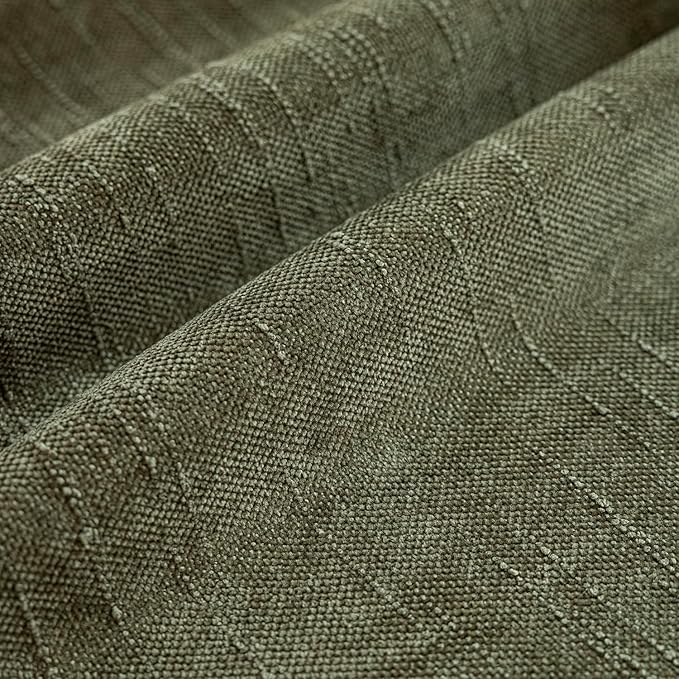 Foindtower Pack of 2 Soft Textured Chenille Throw Decorative Pillow Covers Square Accent Solid Cushion Cover Cozy Neutral Farmhouse Pillow Case for Couch Sofa Bedroom Living Room 16x16 Inch,Dark Green